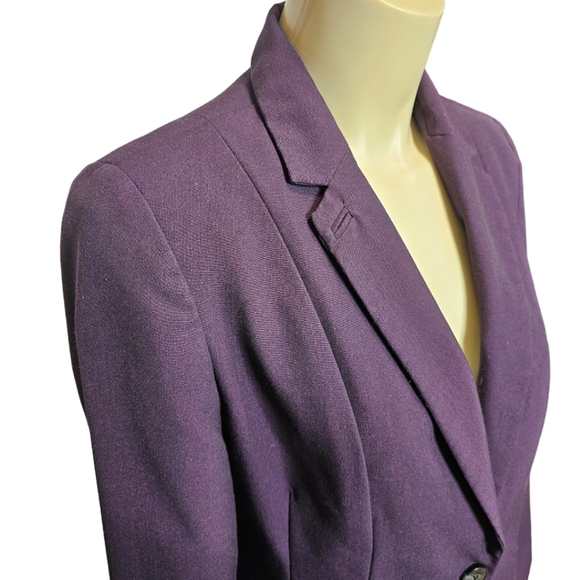 Worthington purple blazer. Medium - Picture 2 of 5